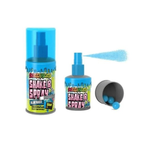 Screamers, Blue Razz SOUR, Shake & Spray