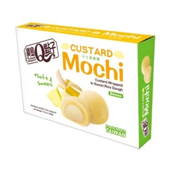 Mochi Custard Mochi Banana 168gr Taiwan 