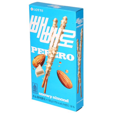 Cookies Pepero Snowy Almond Cookie 37gr