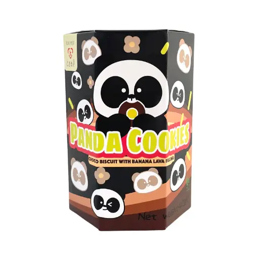 Cookies Tokimeki Panda Choco Biscuit with Banana Filling 40gr