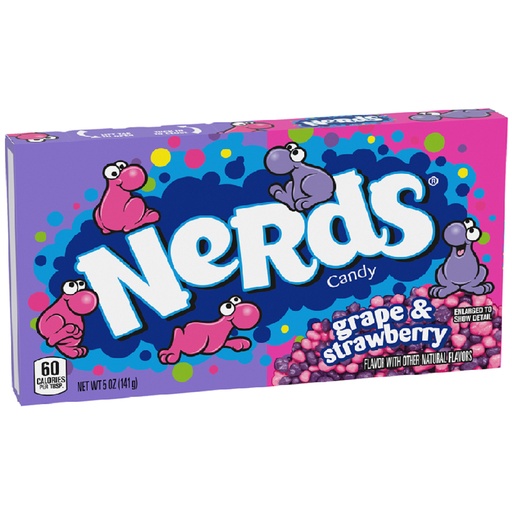 Nerds Grape Strawberry Theatre Box