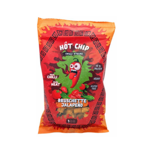 Chips Hot Chip Chilli Stripes, Bruschette Jalapeño 80gr