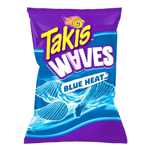 Chips Takis Waves Dragon Blue Heat 71gr