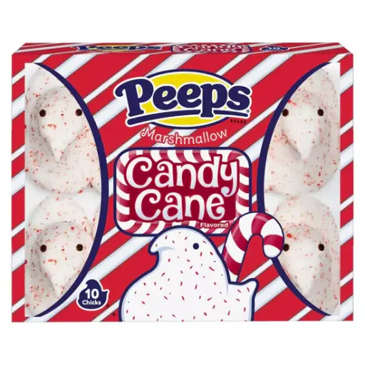 Candy Peeps MarshMallow Candy Cane Chicks 85gr