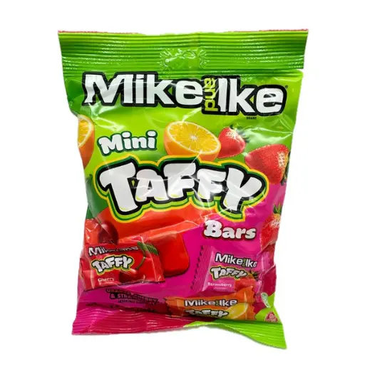 Candy Mike and Ike mini Taffy Bars 108gr