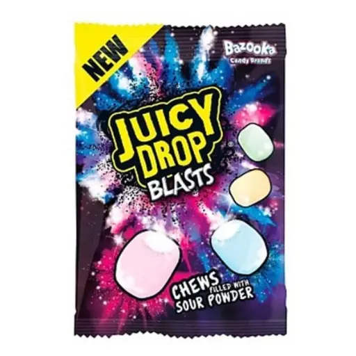 Candy Bazooka Juicy Drop Blasts 45gr