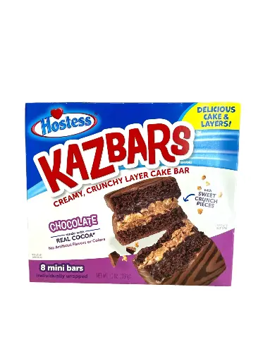 Cookies Hostess KazBars Chocolate 284gr