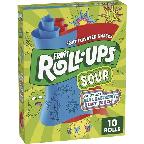 Candy Fruit-Roll Ups Sour 141gr