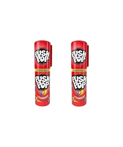 Candy Push Pop StrawBerry 15gr