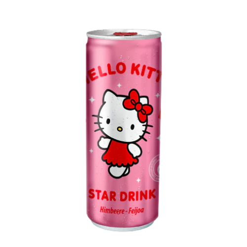 Hello Kitty RaspBerry-Feijoa Flavour 250ml