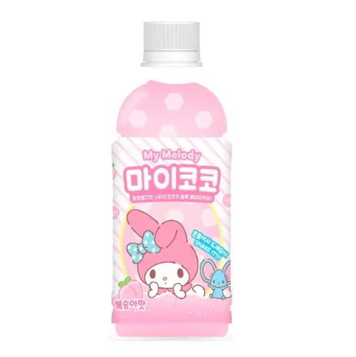 [9354] Sanrio My Melody Peach Juice